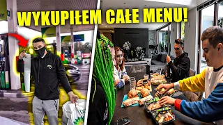 WYKUPIŁEM CAŁE MENU ZE STACJI PALIW! *test z ekipą*