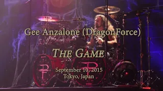 DragonForce Drummer Gee Anzalone - The Game (Live Drum Cam)