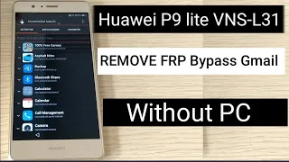 Huawei P9 lite VNS-L31 REMOVE FRP Bypass Gmail