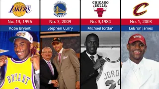 Best players in NBA History By Draft Pick | comparison