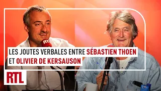 Les joutes verbales entre Sébastien Thoen et Olivier de Kersauson