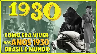 💰 DÉCADA DE 1930:  Tudo que aconteceu nos “anos das incertezas” no Brasil e no Mundo