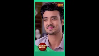 Abhi finds a new job   #AlorTheekana #sunbanglaserial #shorts #ytshorts