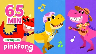 Rawr! Show de Dinossauros e Pinkfong | + Completo | Pinkfong, Bebê Tubarão! Canções para Crianças