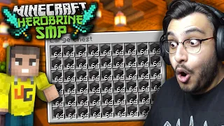 I FOUND A SECRET HIDDEN BASE IN HEROBRINE SMP | RAWKNEE