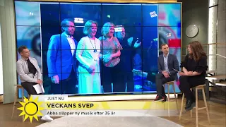 Nya beskedet: ABBA ger sig ut på turné!  - Nyhetsmorgon (TV4)