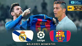 O DUELO HISTÓRICO DE MESSI VS CR7 QUE CALOU A TODOS NO SANTIAGO BERNABÉU!