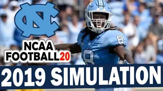 North Carolina Tar Heels 2019-2020 full season simulations