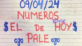 NUMEROS PERFECTO PARA HOY 09/04/24 DE ABRIL 2024 , NUMEROS PARA LOTERIAS