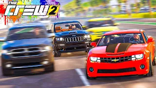 THE CREW 2 - ПОКАТУШКИ НА JEEP SRT И CAMARO ПО РП С ПДД ДО ЛАС-ВЕГАСА!