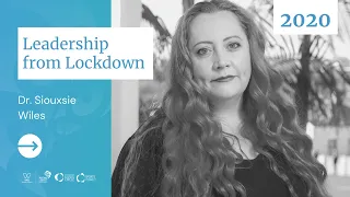 Dr. Siouxsie Wiles MNZM - Leadership from Lockdown