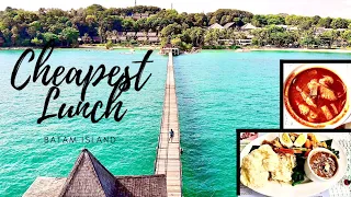 CHEAPEST LUNCH in a Luxury Resort | Turi Beach Resort | Batam Island | Indonesia