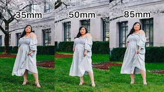 35mm vs 50mm vs 85mm Lens Comparison on Crop Sensor APS-C