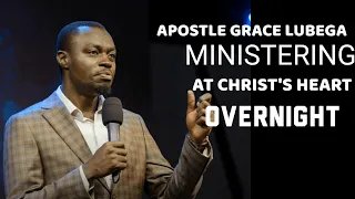 APOSTLE GRACE LUBEGA MINISTERING AT CHRIST'S HEART MINISTRIES IN AN OVERNIGHT