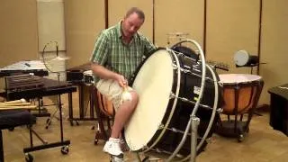 How to play a concert Bass Drum; Basics