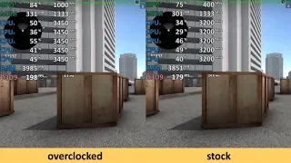 Athlon 200GE Overclocking Quick Test - CS:GO (iGPU)