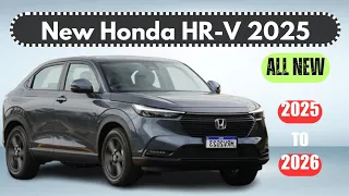 New Honda HR-V 2025 Hybrid Unveiled - Introducing the Next Generation of Compact SUVs