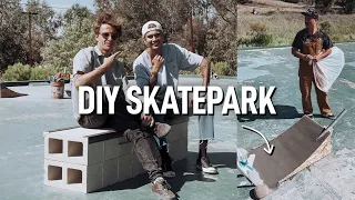 Building A DIY Skatepark & Then...