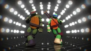 [MMD - TMNT] Rihanna - Umbrella (remix) [Raph and Leo] [+DL]