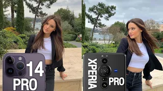 iPhone 14 Pro VS Sony Xperia Pro I Camera Test Comparison