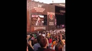 Maxidrom 2012 Linkin Park Флешмоб