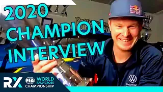 Johan Kristoffersson World RX 2020 Champion Interview