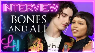 Taylor Russell on In Sync with Timothée Chalamet Making Bones and All