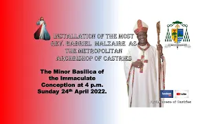 INSTALLATION OF NEW METROPOLITAN ARCHBISHOP OF THE ARCHDIOCESE OF CASTRIES