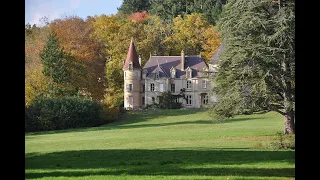 Elegant 17/19th C. Chateau for sale in Burgundy.