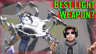 best light weapon in War Robots...?