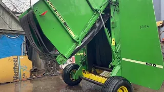 Пресс подборщик John Deere 550 N 2754