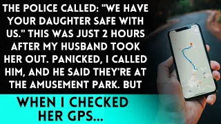 My Daughter Was with the Police! Husband Said He's with Her, But GPS Showed...