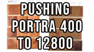 Pushing Portra 400 to 12800