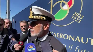 Ammiraglio Giuseppe Cavo Dragone (Capo di Stato Maggiore della Difesa): "L'Aeronautica è pronta a...
