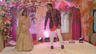 Romantic couple dance | Bride & Groom | Engagement | #priyankit🥰 Tera ban jaunga😍