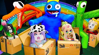 РАДУЖНЫЕ ДРУЗЬЯ, НО У НАС ТОЛЬКО ОДНА ЖИЗНЬ! Roblox Rainbow Friends