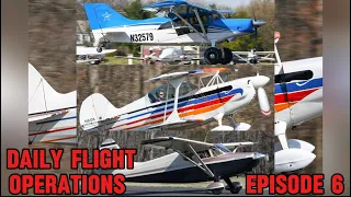 Christen Eagle II, Stinson 108, Maule M7 and more! | Daily Flight Operations Episode 6 |