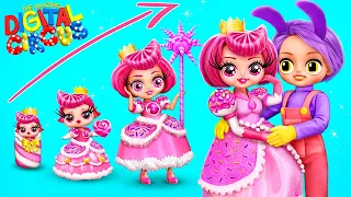 Candy Princess Loo Growing Up! 32 Digital Circus LOL OMG DIYs