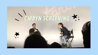 CMBYN Screening and Q&A with Timothee Chalamet || NYC Vlog(ish)