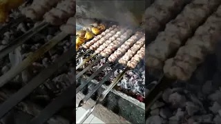 Баку 2023 Люля-Кябаб на углях 🔥Шашлыки Baku 2023 Kebab