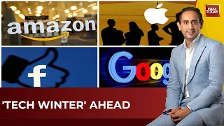 Newstrack With Rahul Kanwal : Uncertainty For Indian Techies Too? | Amazon, Google On Firing Spree