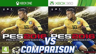 PES 2016 Xbox One Vs Xbox 360