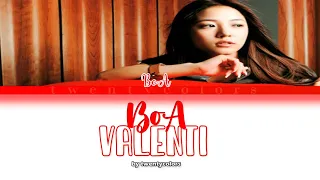 BoA (ボア) - VALENTI (Color Coded Lyrics Kan/Rom/Eng)