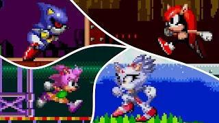 4 New Playable Characters in Sonic Origins | Sonic Origins mods gameplay