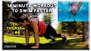 Core and arms workout to help you swim faster. Follow along. Dryland. Thin Thursday #4