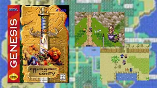 16-битное детство: CRUSADER OF CENTY (SOLEIL) на SEGA | ZELDA на СЕГЕ? | полное прохождение, стрим 1