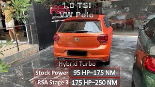 1.0 TSI Stage3 175hp 250nm | RSA Motorsport | Hybrid Turbo | VW Polo | 0-100 | 60 - 160 | 100 - 200