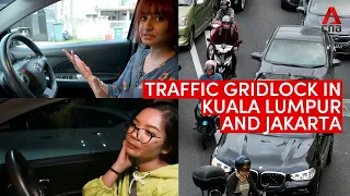 The drivers dealing with traffic gridlock in Kuala Lumpur and Jakarta