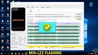 How To Flash Huawei MYA-L22 With SP Flashtool 100% Working file