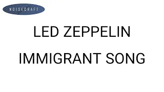 Led Zeppelin - Immigrant Song Drum Score